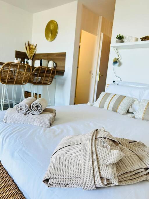Studio Chic & Cosy Vue Mer, Clim, Parking La Grande-Motte Buitenkant foto