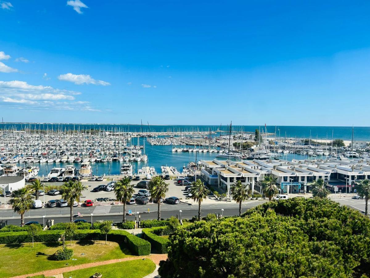Studio Chic & Cosy Vue Mer, Clim, Parking La Grande-Motte Buitenkant foto
