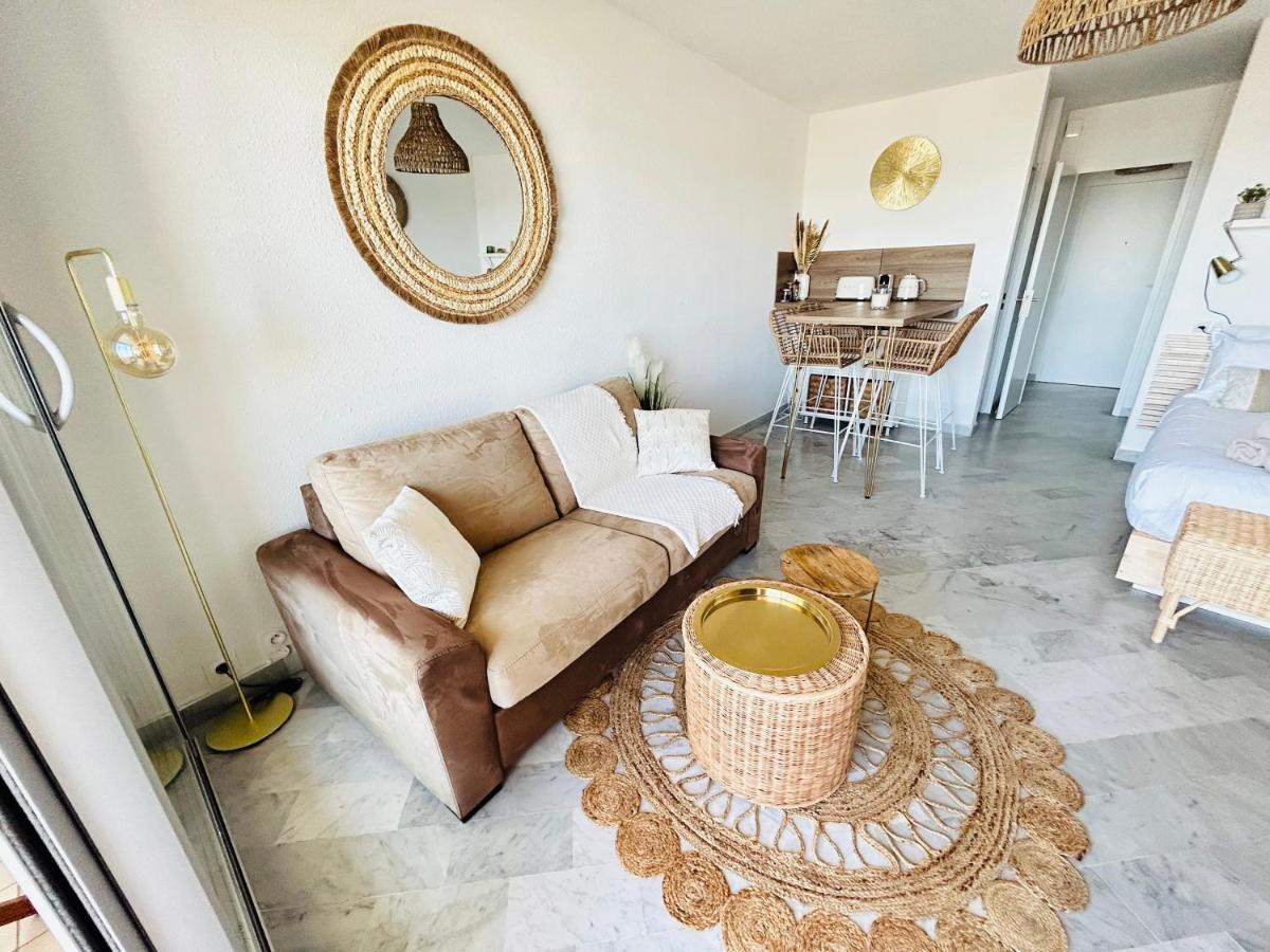 Studio Chic & Cosy Vue Mer, Clim, Parking La Grande-Motte Buitenkant foto